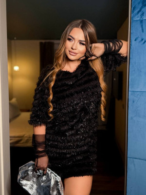 Коктейльное платье с открытой спинкой ET-A8928T650