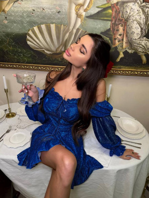 Нарядное люрексовое платье YLM-A655T560