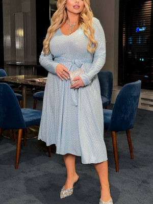 Праздничное платье с пышной юбкой AD-A7891.1T350