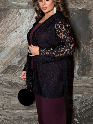 Праздничный кардиган с вшитым поясом AD-A7898.1T320