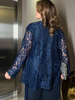 Праздничный кардиган с вшитым поясом AD-A7898.1T320