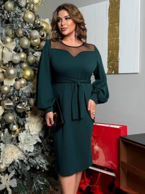 Праздничное платье с широкими рукавами AD-A7892.1T360