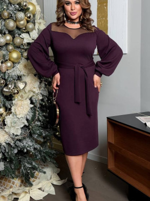 Праздничное платье с широкими рукавами AD-A7892.1T360