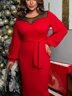 Праздничное платье с широкими рукавами AD-A7892.1T360