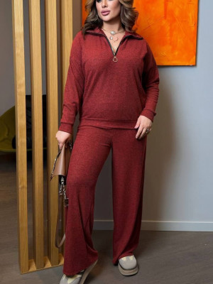 Стильный ангоровый костюм двойка AD-A7896.1T360