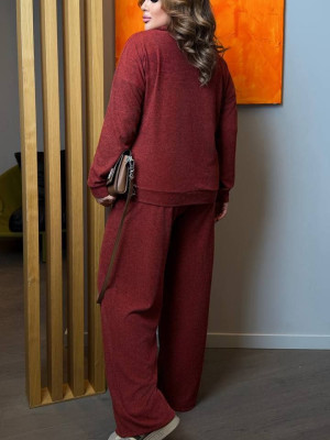 Стильный ангоровый костюм двойка AD-A7896.1T360