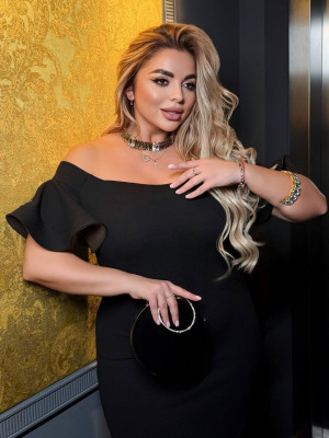 Нарядное платье с воланами на рукавах ANK-A1225.1T590