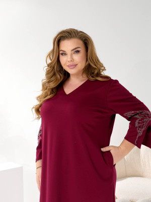 Женское платье с бабочками MOV-A219T700