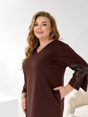 Женское платье с бабочками MOV-A219T700