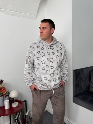 Теплая пижама кенгуру унисекс DG-c161T800