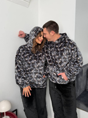 Плюшевая пижама унисекс DG-c162T800