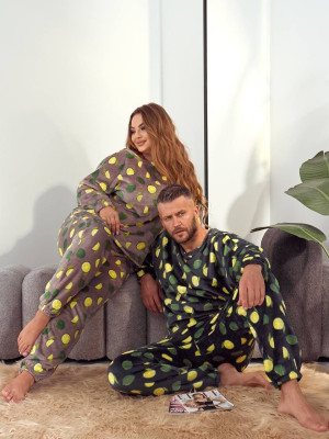 Плюшевая пижама унисекс DG-p15593T700