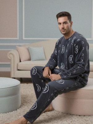 Мужская теплая пижама DG-p15564T700