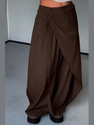 Брюки-султанки с запахом спереди KC-A0519T500