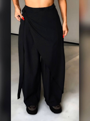 Брюки-султанки с запахом спереди KC-A0519T500