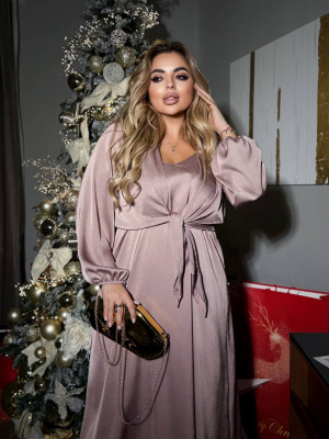 Длинное платье с накидкой ET-A8933T750