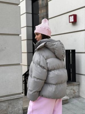 Теплая oversize куртка LUC-A1128T1099