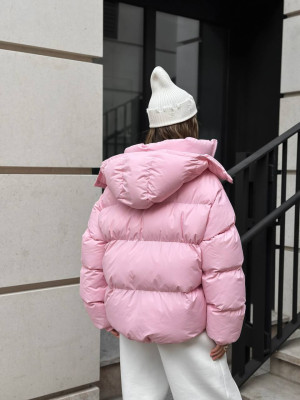 Теплая oversize куртка LUC-A1128T1099