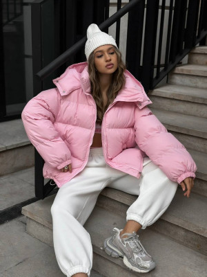 Теплая oversize куртка LUC-A1128T1099