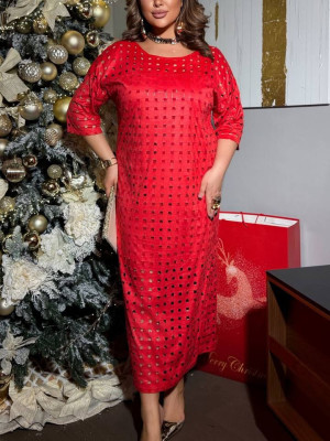 Праздничное платье свободного покроя AD-A7910.1T290