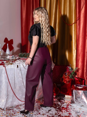 Джогеры из эко кожи ET-A8925T500