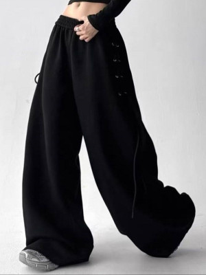 Утепленные оверсайз штаны DMP-A1853T370