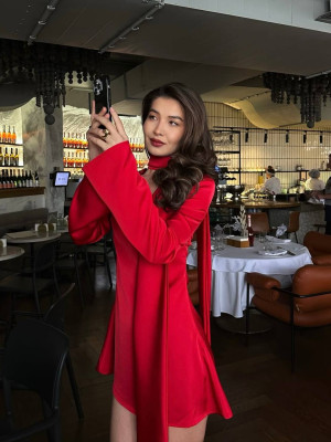 Нарядна шовкова сукня SF-A5678T500