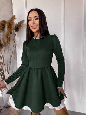 Стильное платье с кружевом VM-A10495T560