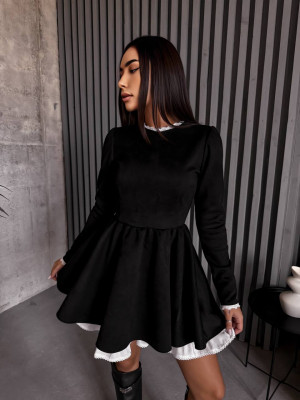 Стильное платье с кружевом VM-A10495T560