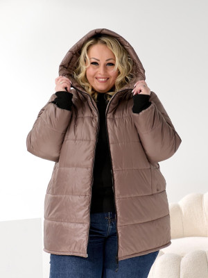 Удлиненная теплая куртка DV-R4428T1200