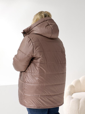 Удлиненная теплая куртка DV-R4428T1200