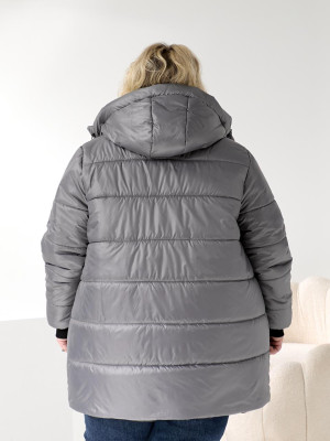 Удлиненная теплая куртка DV-R4428T1200