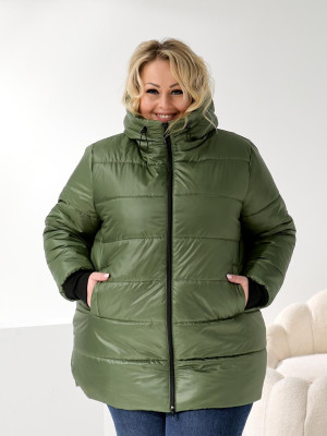 Удлиненная теплая куртка DV-R4428T1200