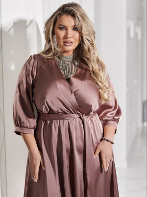 Элегантное платье на запах VOJ-A1062T650