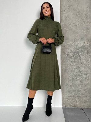 Молодежное ангоровое платье IMMA-A114T580