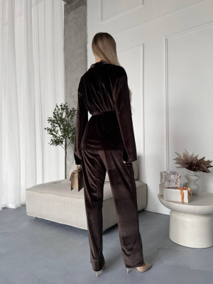 Бархатный костюм ANA-A1703T17