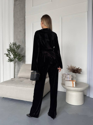 Бархатный костюм ANA-A1703T17