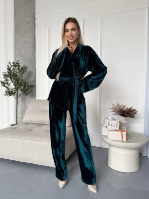 Бархатный костюм ANA-A1703T17