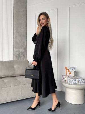 Шелковое платье миди ANA-A1706T17