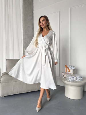 Шелковое платье миди ANA-A1706T17