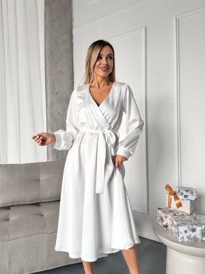 Шелковое платье миди ANA-A1706T17