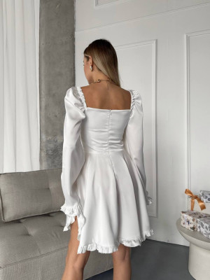 Короткое шелковое платье ANA-A1708T17