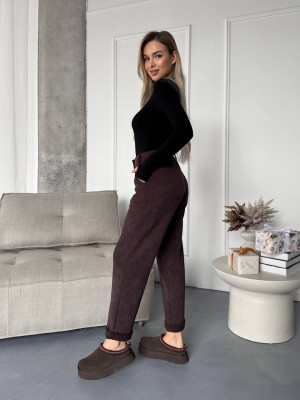 Утепленные вельветовые брюки ANA-A1707T15.5
