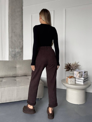 Утепленные вельветовые брюки ANA-A1707T15.5