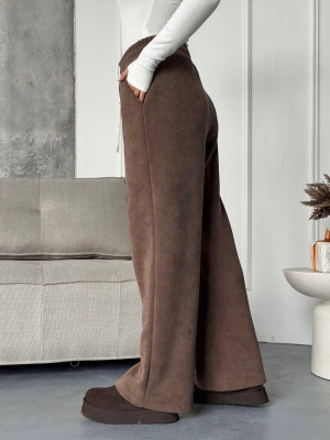 Брюки вельветовые на флисе ANA-A1705T16