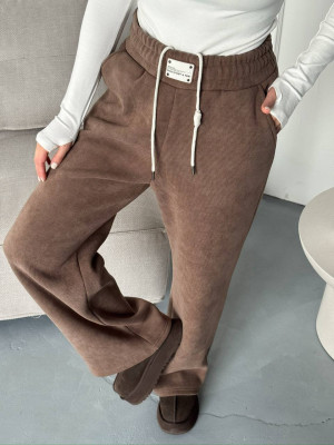 Брюки вельветовые на флисе ANA-A1705T16