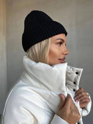 Теплая куртка из экокожи DMP-P4085T820