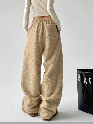 Женские оверсайз штаны из флиса DMP-R1884T320