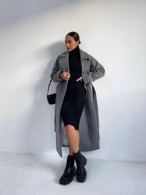 Длинное зимнее пальто DMP-R4290T1200