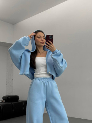 Крутой oversize костюм на флисе DMP-R1870T500